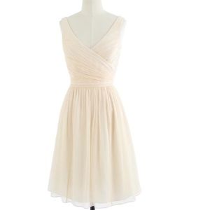 J. Crew Heidi Dress in Champagne
